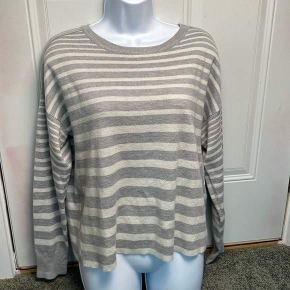 Splendid Sweaters - Splendid Striped Buttery Soft Open Flowy Backed Sweater Size Small